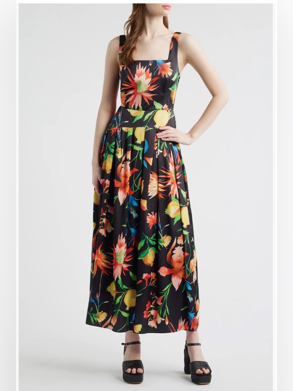 Ciebon Juno floral midi dress